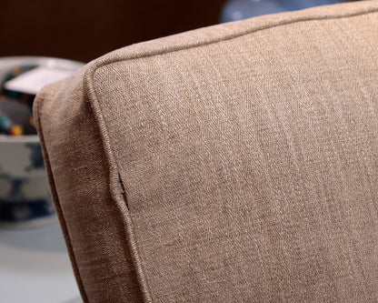Century Furniture Three Cushion Gray Sofa