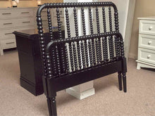 Crate & Barrel  Jenny Lind Spindle Black Finish Twin Bed