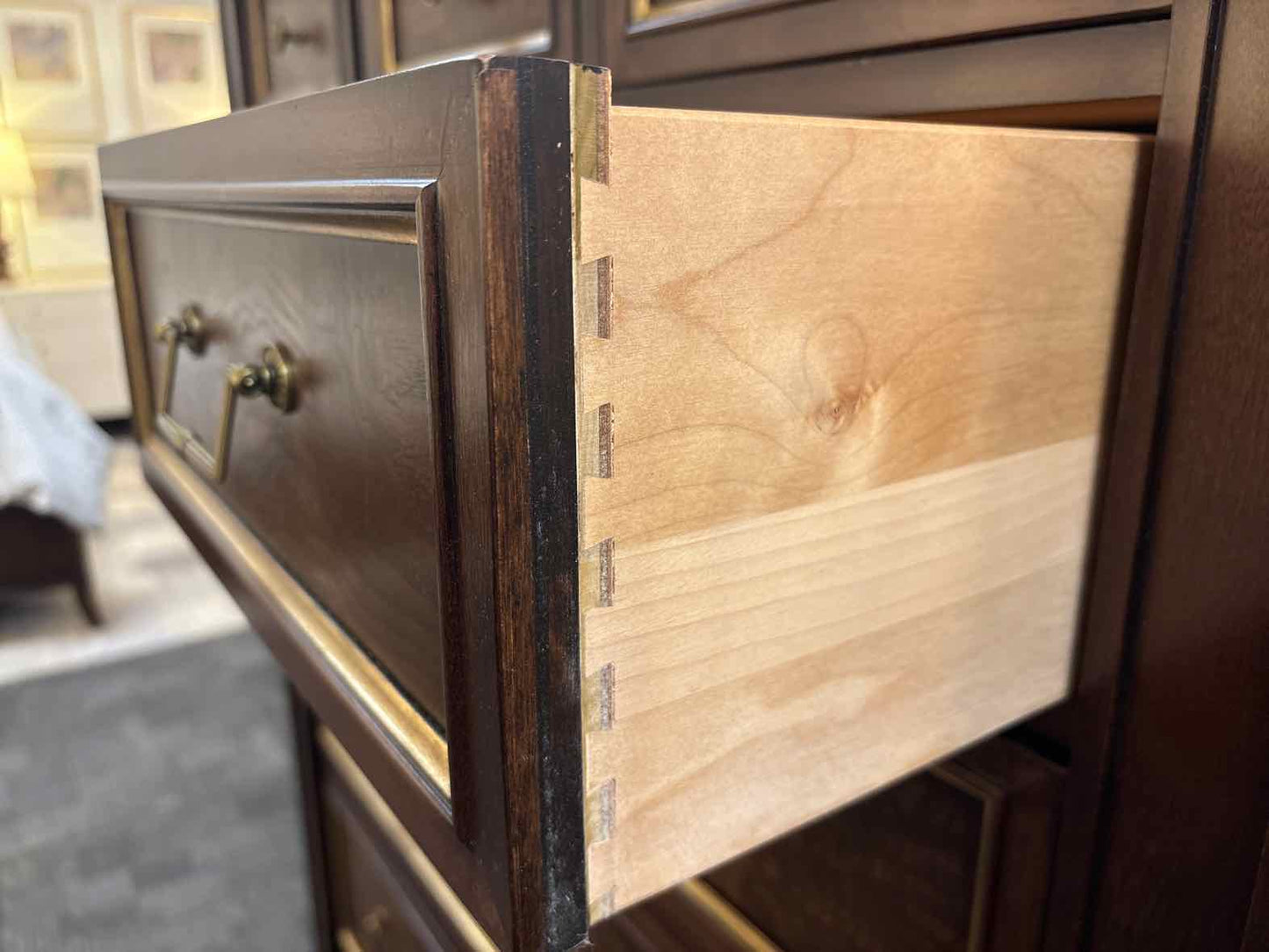 Ethan Allen 'Georgetown' Tall Chest
