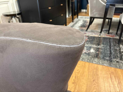 Pair of Asymmetrical Spiral Swivel Chairs