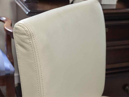 Set of Six West Elm Faux Leather Dining Chairs