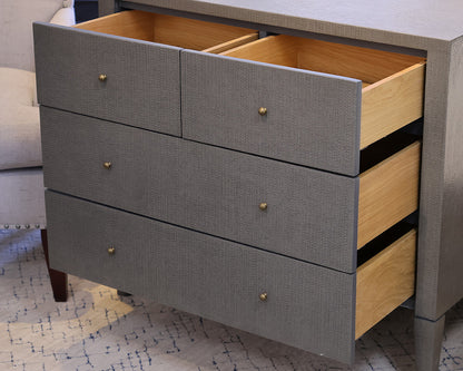 Made Goods Linen Wrapped Accent Chest