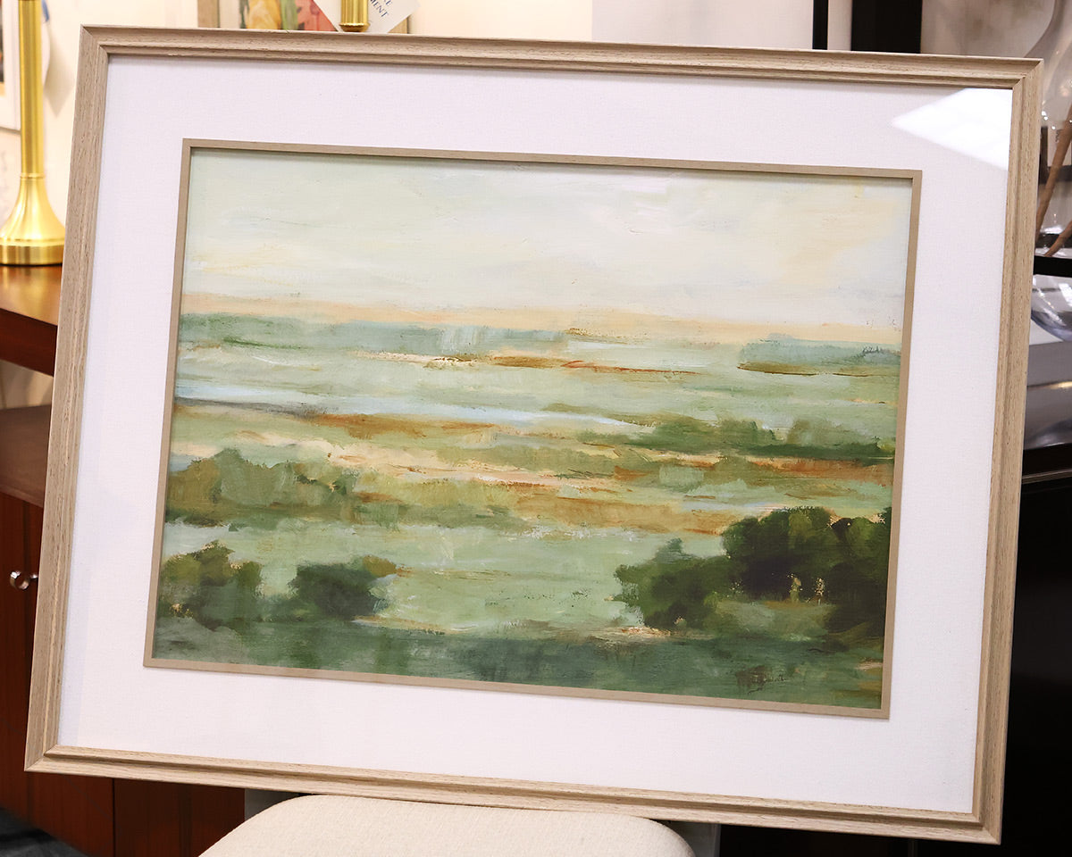 "Warm Valley II" Framed Print