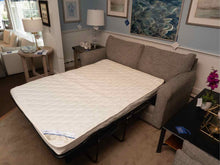 La-Z-Boy Black & White Tweed 2 Cushion  Full Sleeper