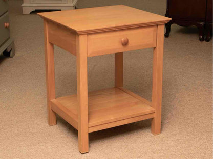 Vaughan Bassett  Honey Oak 1 Drawer & Lower Shelf Nightstand