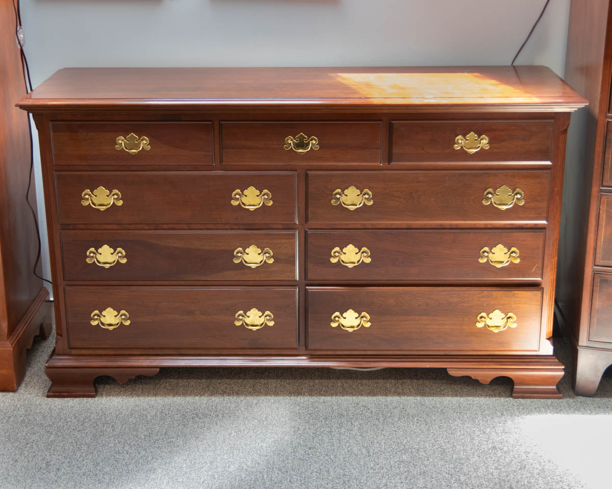 Colonial Furniture Co Dark Cherry Dresser