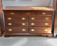 Colonial Furniture Co Dark Cherry Dresser