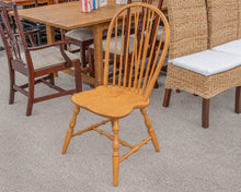 Set of Six  Windsor Oak Dining Chairs In Honey Finish