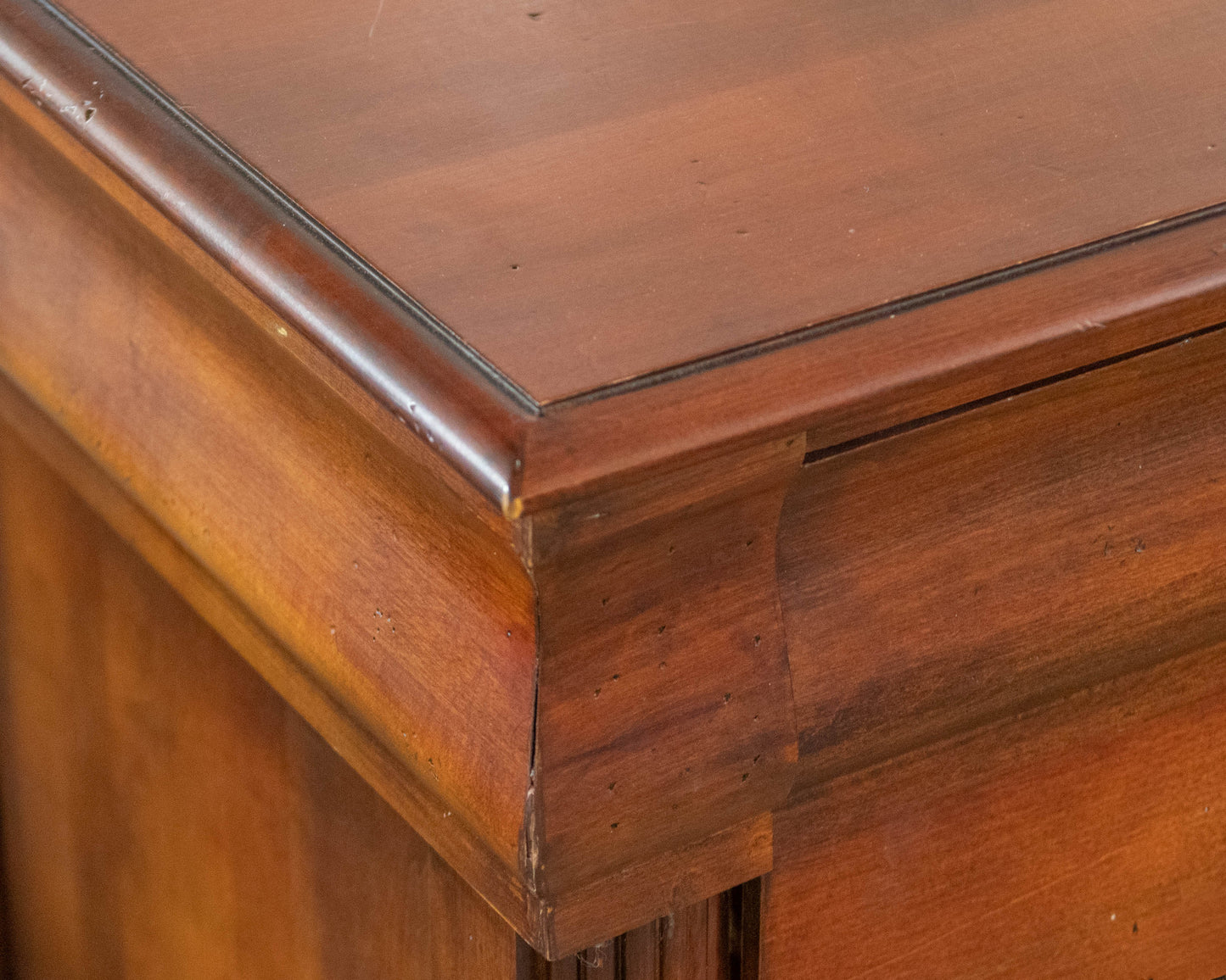 Ethan Allen British Classics Three Drawer Nightstand