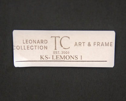'Lemons in Bowl' Framed Print