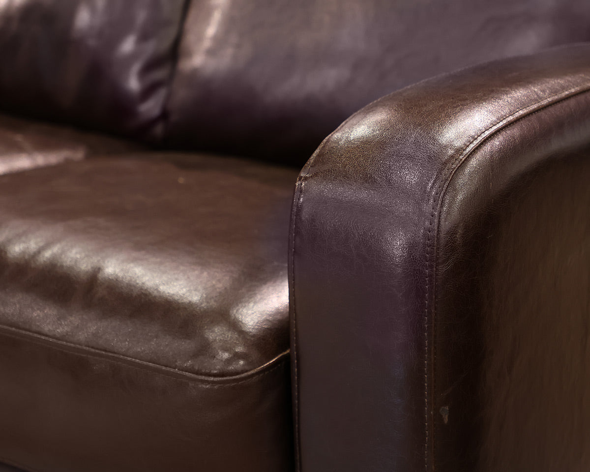 Bassett Leather Sofa