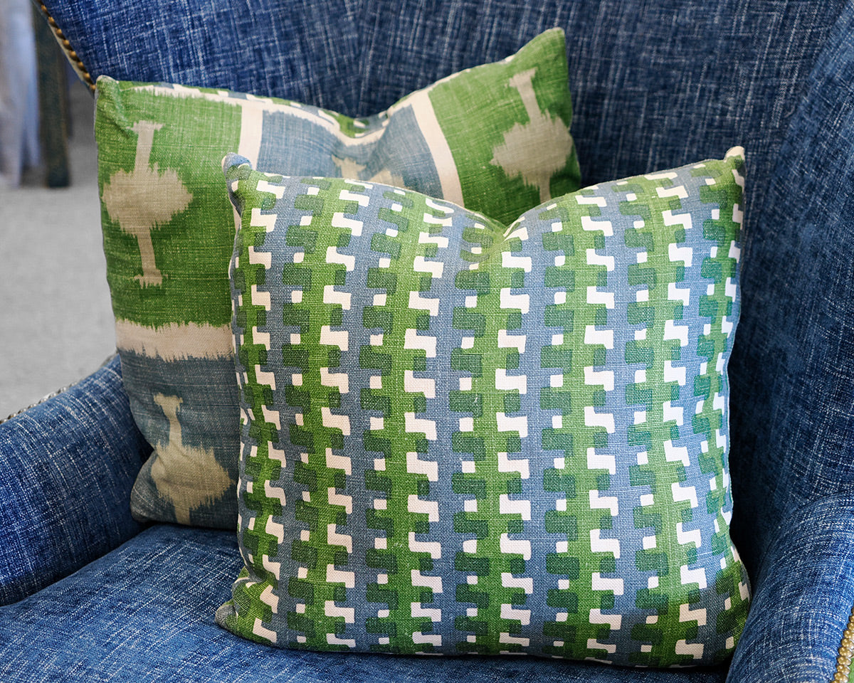 Pair of Mitchell Gold + Bob Williams Wing Back Chairs