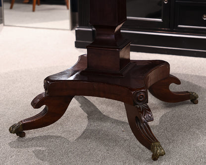 Inlaid Mahogany Dining Table