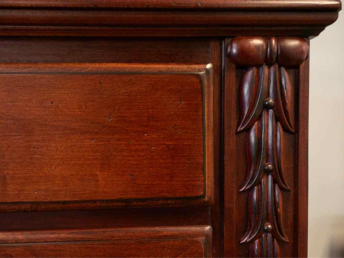 Ethan Allen British Classics Dawson Tall Dresser with Pivot Mirror