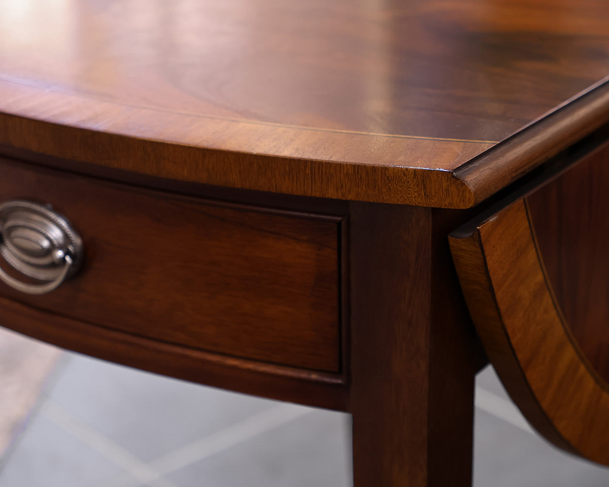 Pair of Ethan Allen Drop Leaf Side Tables