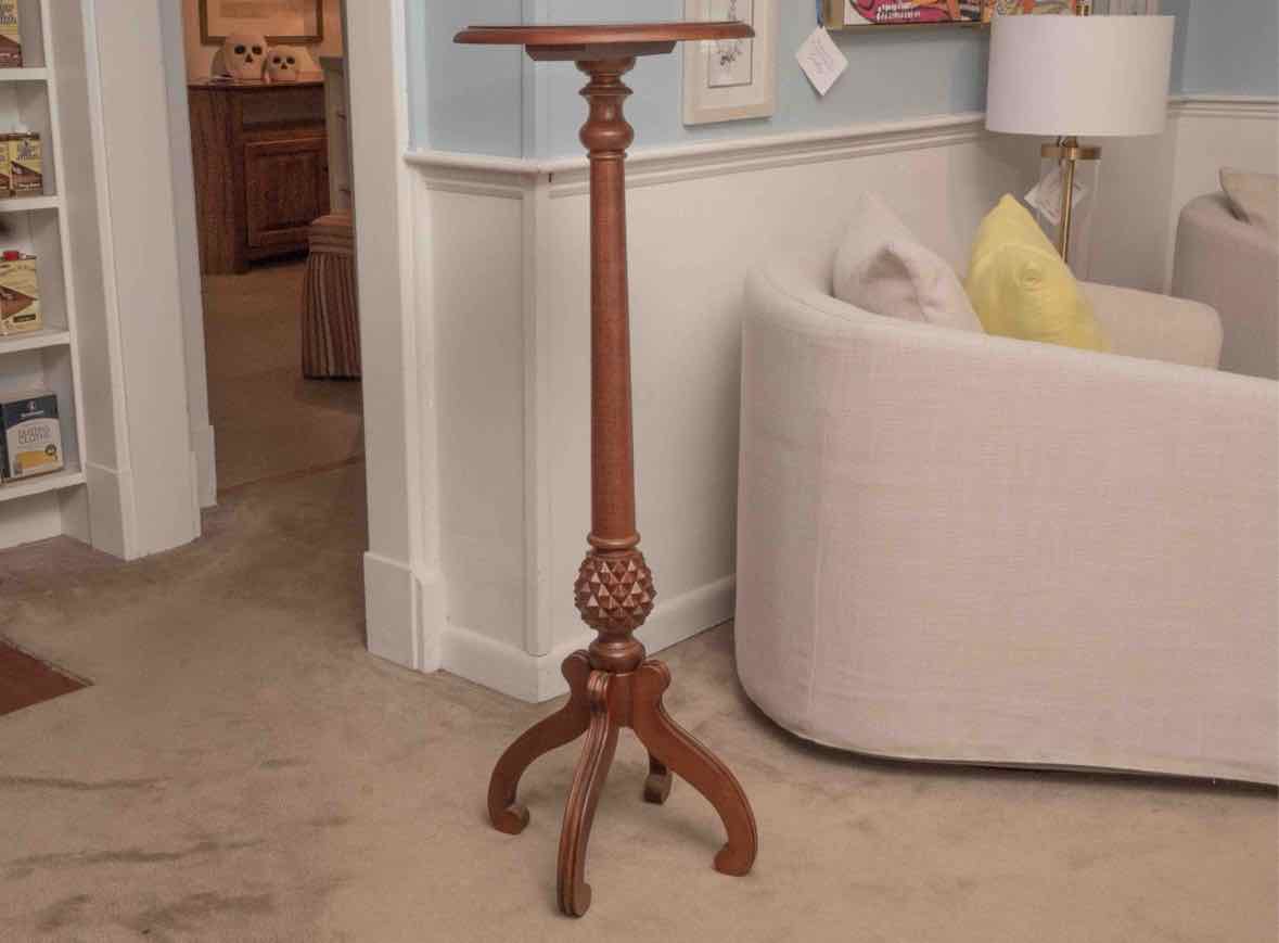 Ethan Allen Cherry Plant Stand/Accent Table
