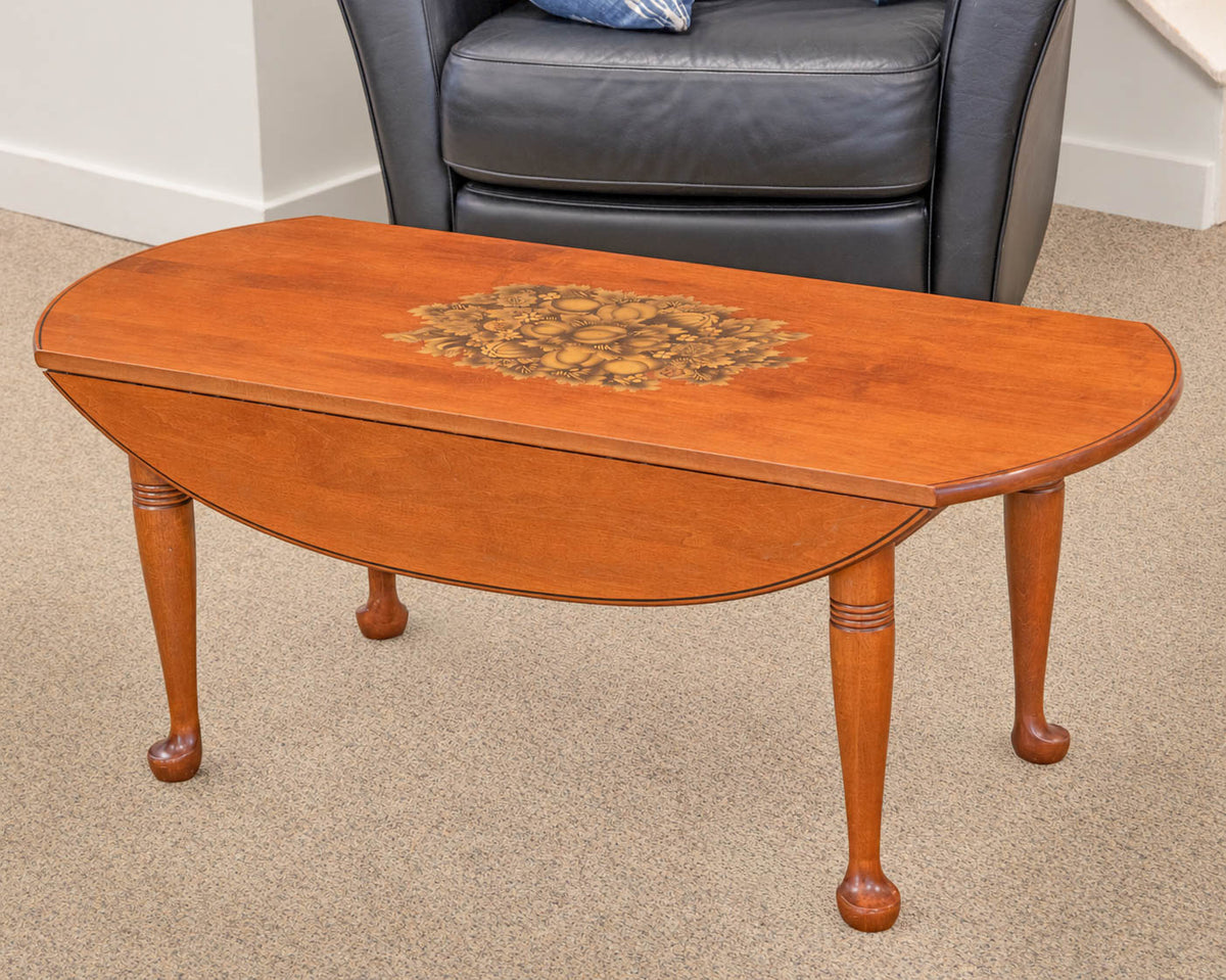 Hitchcock Drop Leaf Cocktail Table with Drop Leaves