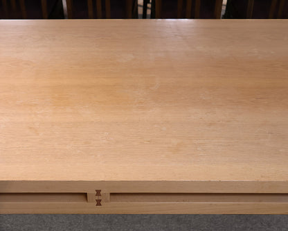 Roche Bobois Oak Extension Dining Table