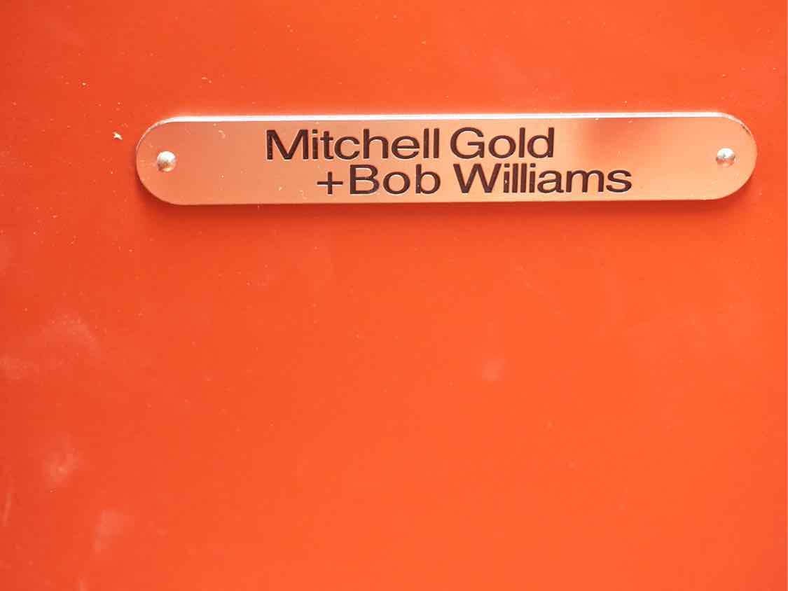 Mitchell Gold + Bob Williams Navy Wrapped Raffia Chest