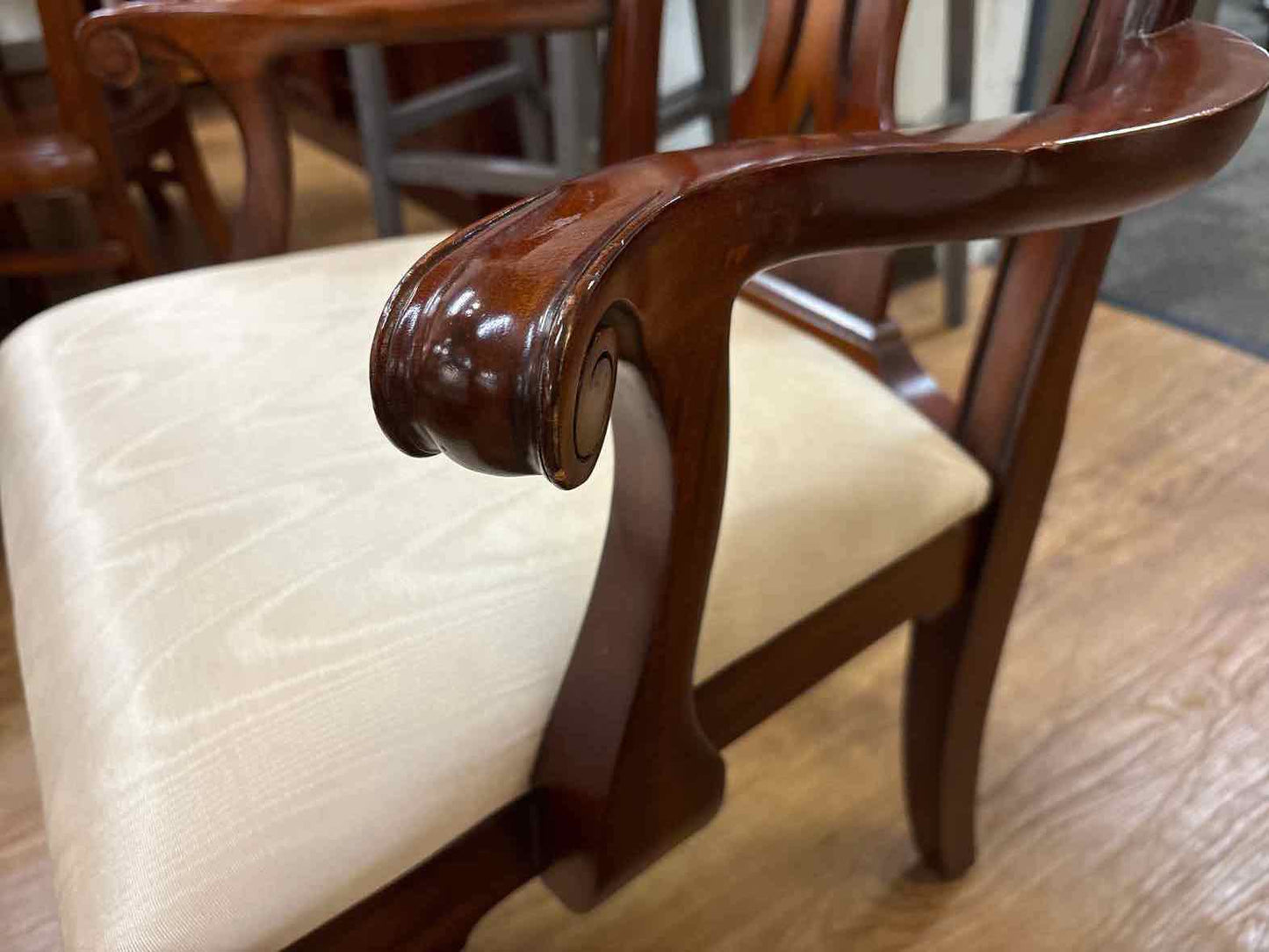 Maitland Smith Set of 10 Chippendale-Style Dining Chairs