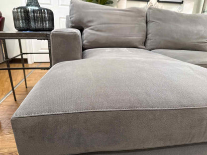 Crate & Barrel 'Axis' 2-Piece Sectional