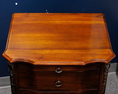 Mahogany Traditional Accent Side Table
