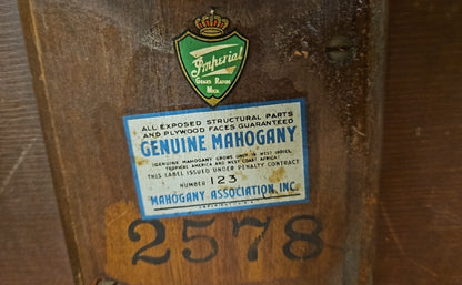 Imperial Furniture Co. Mahogany Cocktail Table