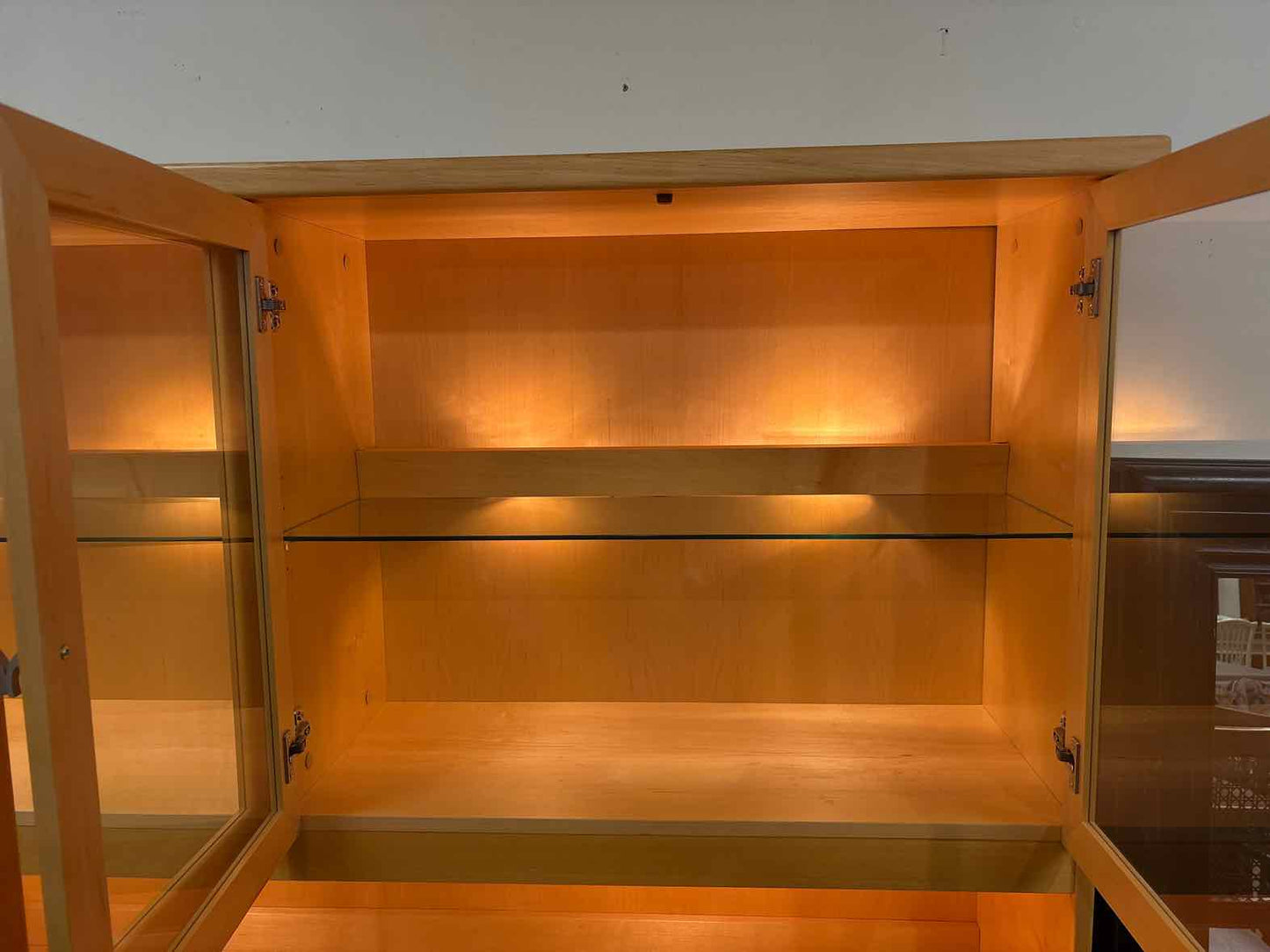 Workbench Maple China Cabinet