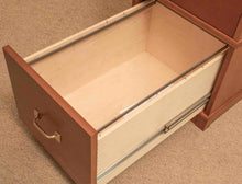 Cherry 2 Drawer File Cabinet