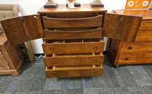 American Of Martinville 5-Drawer Diamond Highboy