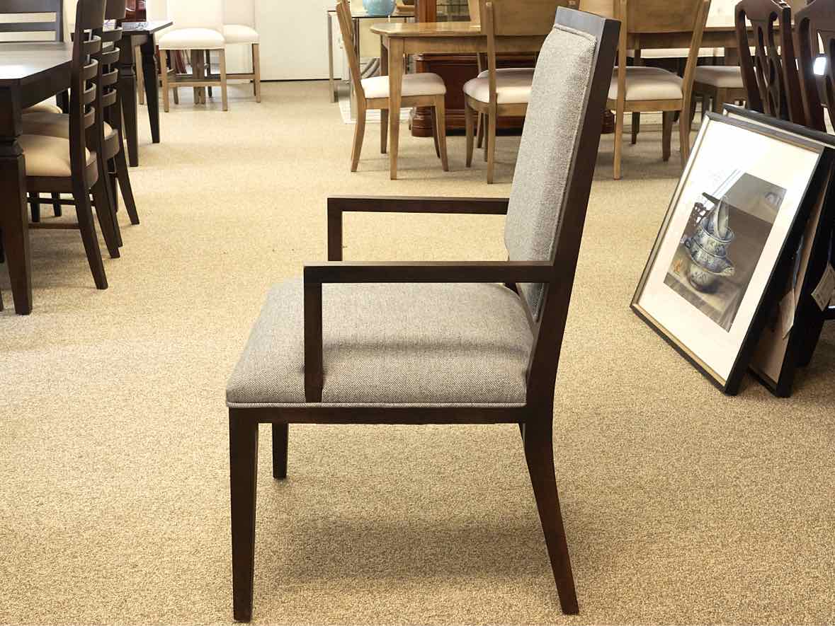 Gat Creek Spartan Double Pedestal Ash Dining Table & Set of 6 Logan Chairs