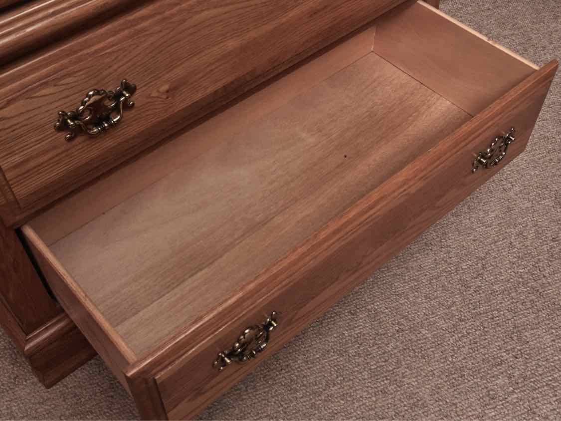 Athens Furniture Oak 5 Drawer Chest
