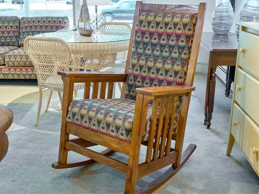 Sam Moore Mission Style Oak  Rocker