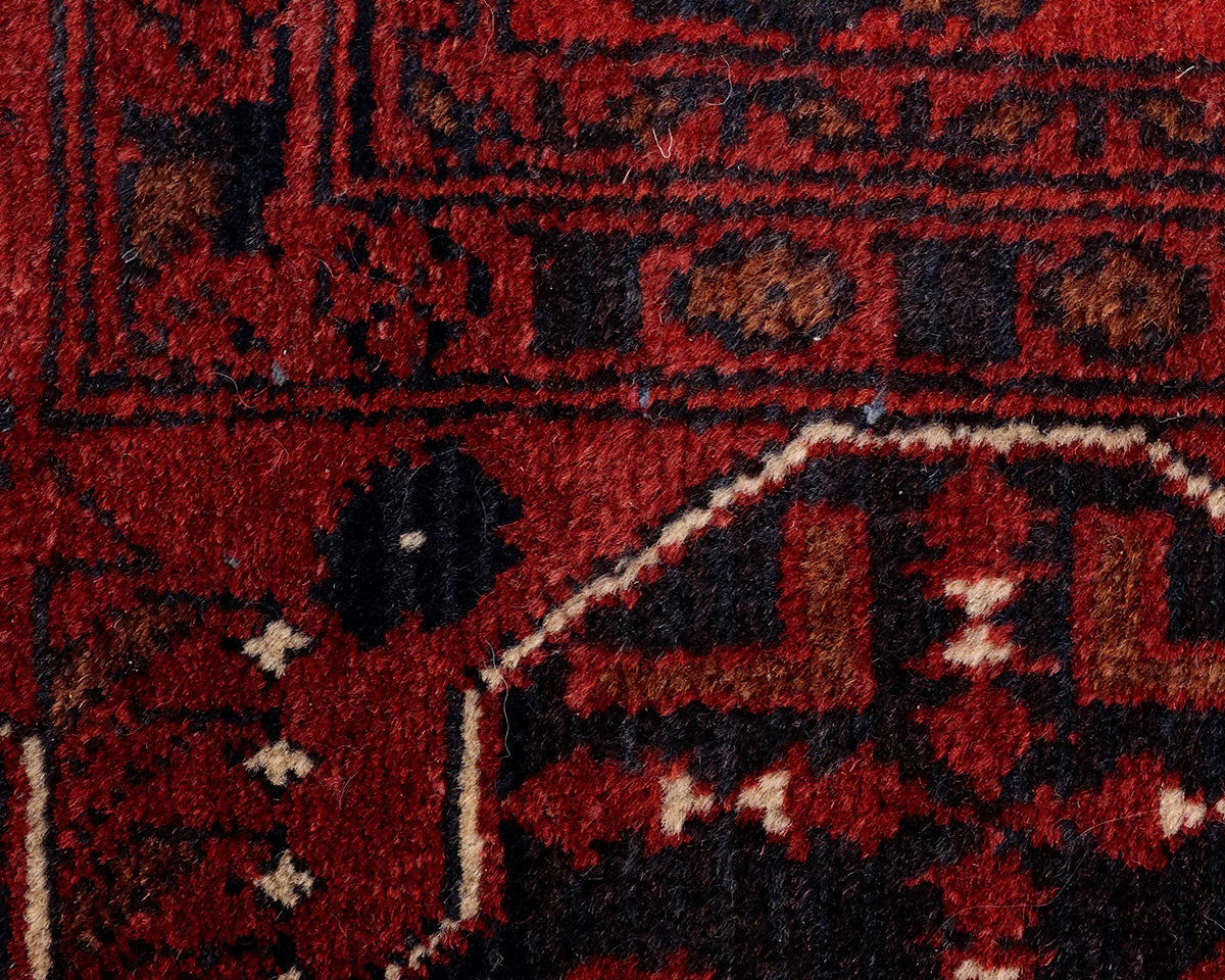 Deep Red Area Rug