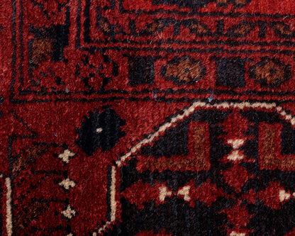 Deep Red Area Rug