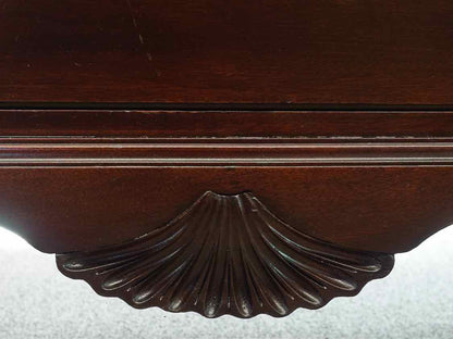Solid Mahogany Queen Anne 6 Drawer Chest