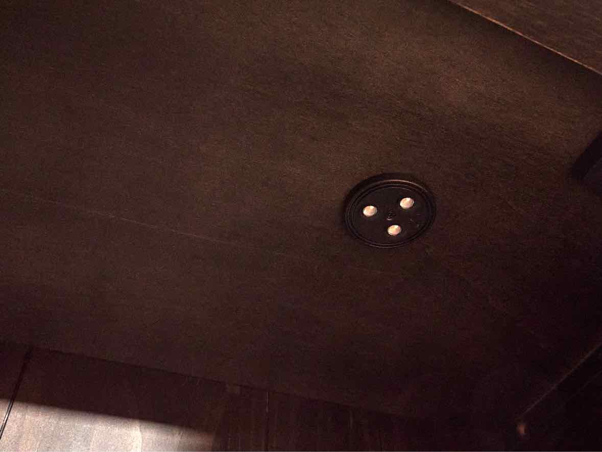 ' Driftwood Charcoal' Finish 2 Glass Door 1 Drawer 3 Shelf  Display Cabinet