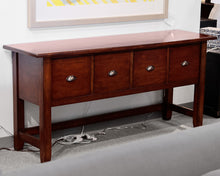 Pottery Barn Four Drawer Console Table