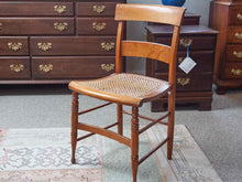 Pair of Caned Seat Side Chairs