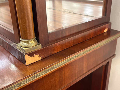 Viennese Mahogany Vitrine
