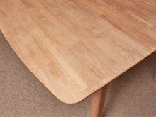 Natural Poplar Shaker Style legs 11.75" Butterfly Leaf Dining Table