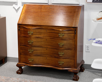 Mahogany antique secretary desk