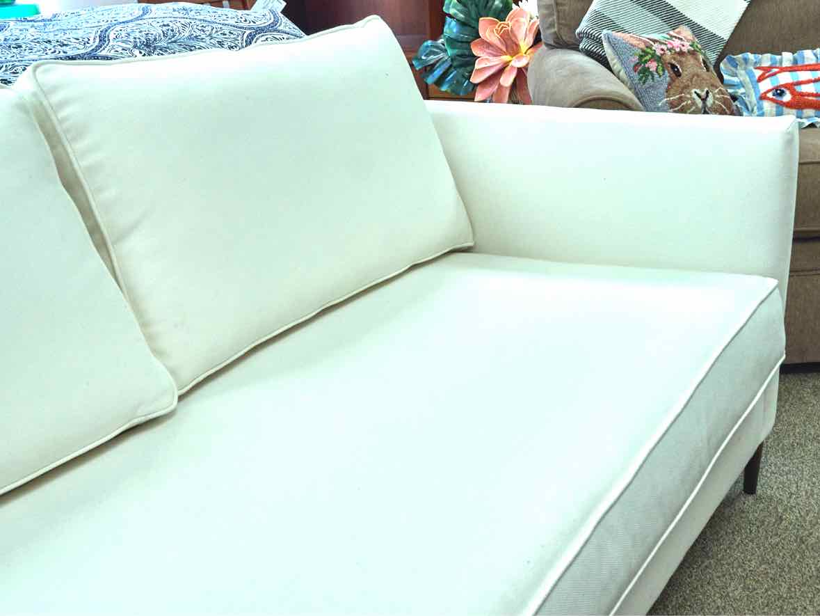 West Elm 'Harris' Loveseat in White