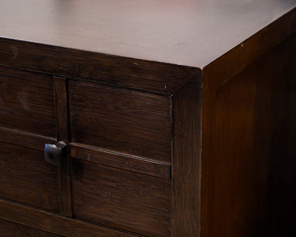 Crate & Barrel 6-Drawer Mahogany Dresser