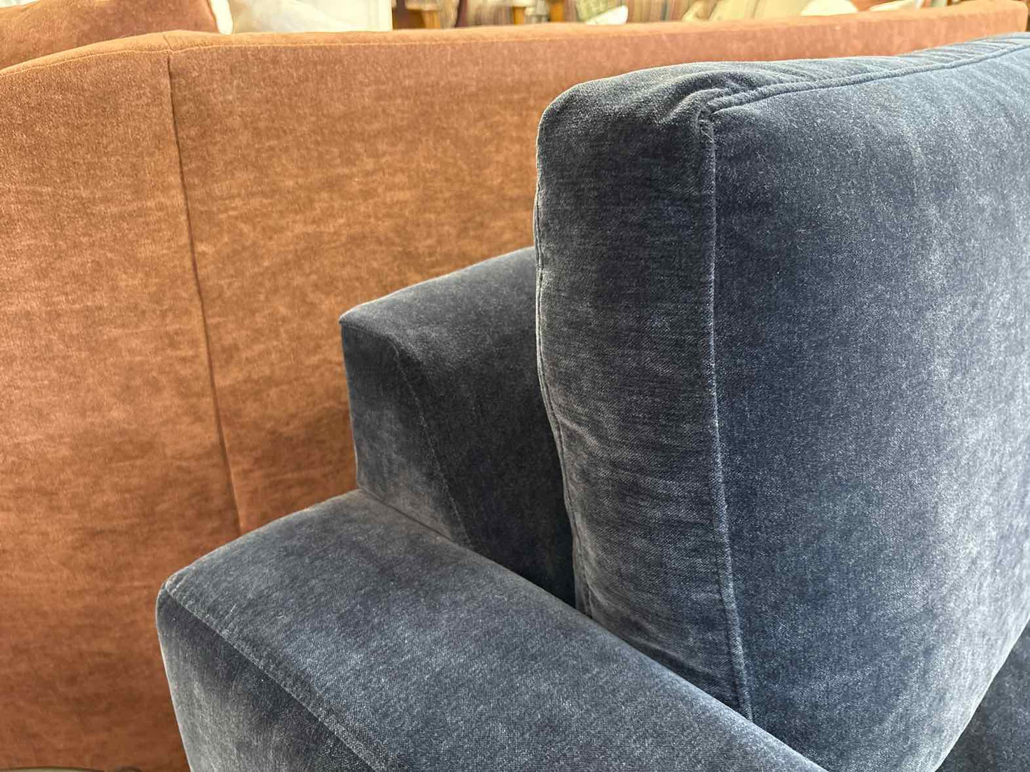 3-Seat Sofa in Cobalt Blue