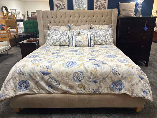 Fixtur-World Inc. 'Rockwell' Upholstered King Bed