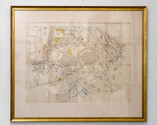 Antique Boston Back Bay map. Circa 1849