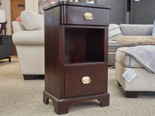 Solid Cherry Two Drawer Nightstand