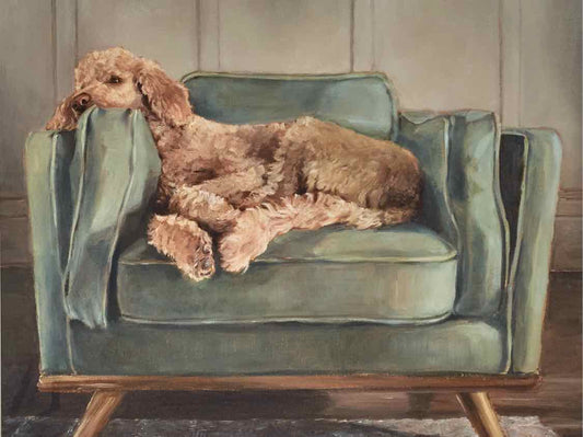 'Canine Portrait' Framed Print