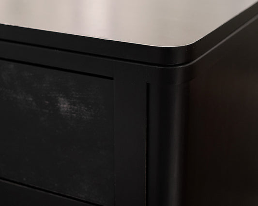 Crate & Barrel Black Lingerie Chest